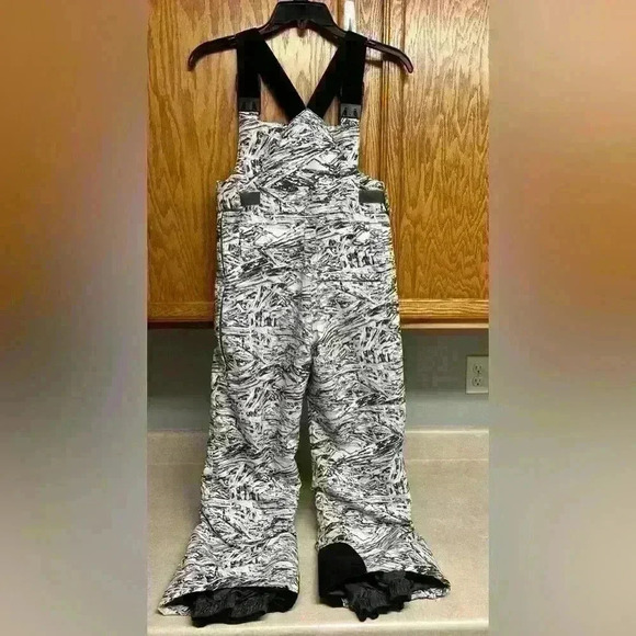 Kids BoulderGear Snowbibs youth medium white and gray‎ - Picture 2 of 6